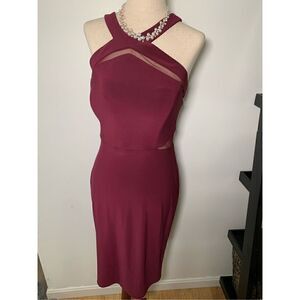 Morgan and Company beautiful burgundy/red dress size 7/8